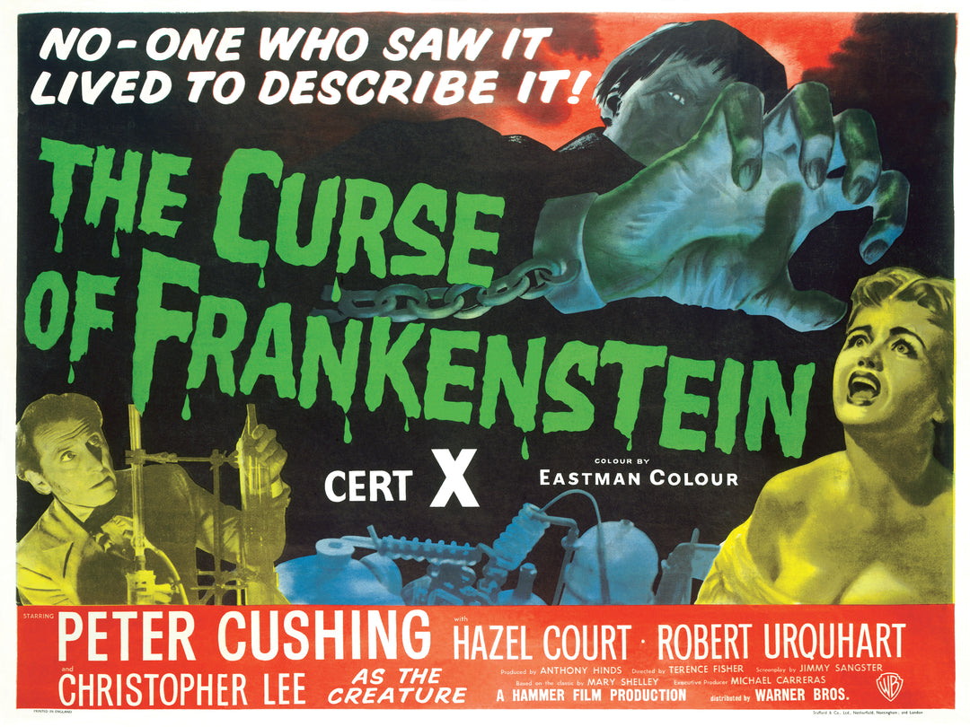 Unleashing the Horror: Limited Edition The Curse of Frankenstein Clothing Line