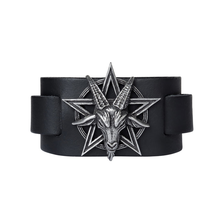 Alchemy Gothic Baphomet Wrist Strap