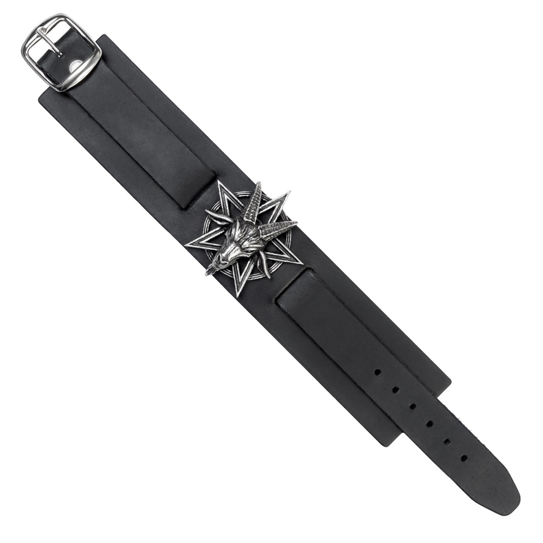 Alchemy Gothic Baphomet Wrist Strap
