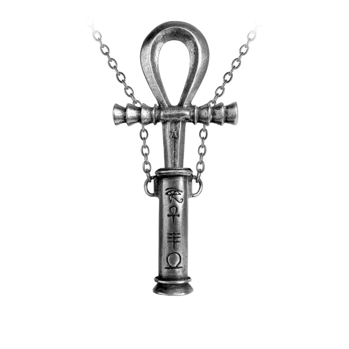 Alchemy Gothic Ankh of the Dead Necklace
