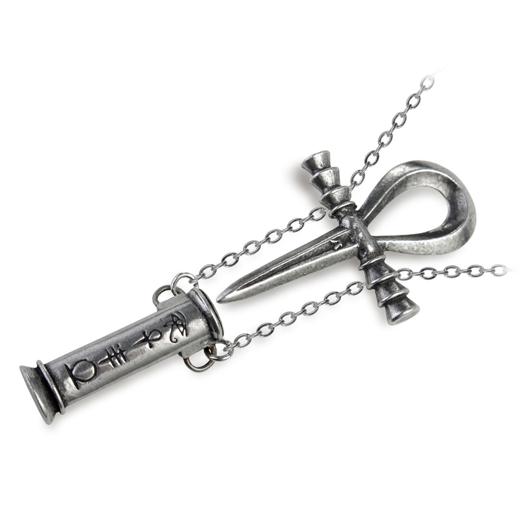 Alchemy Gothic Ankh of the Dead Necklace