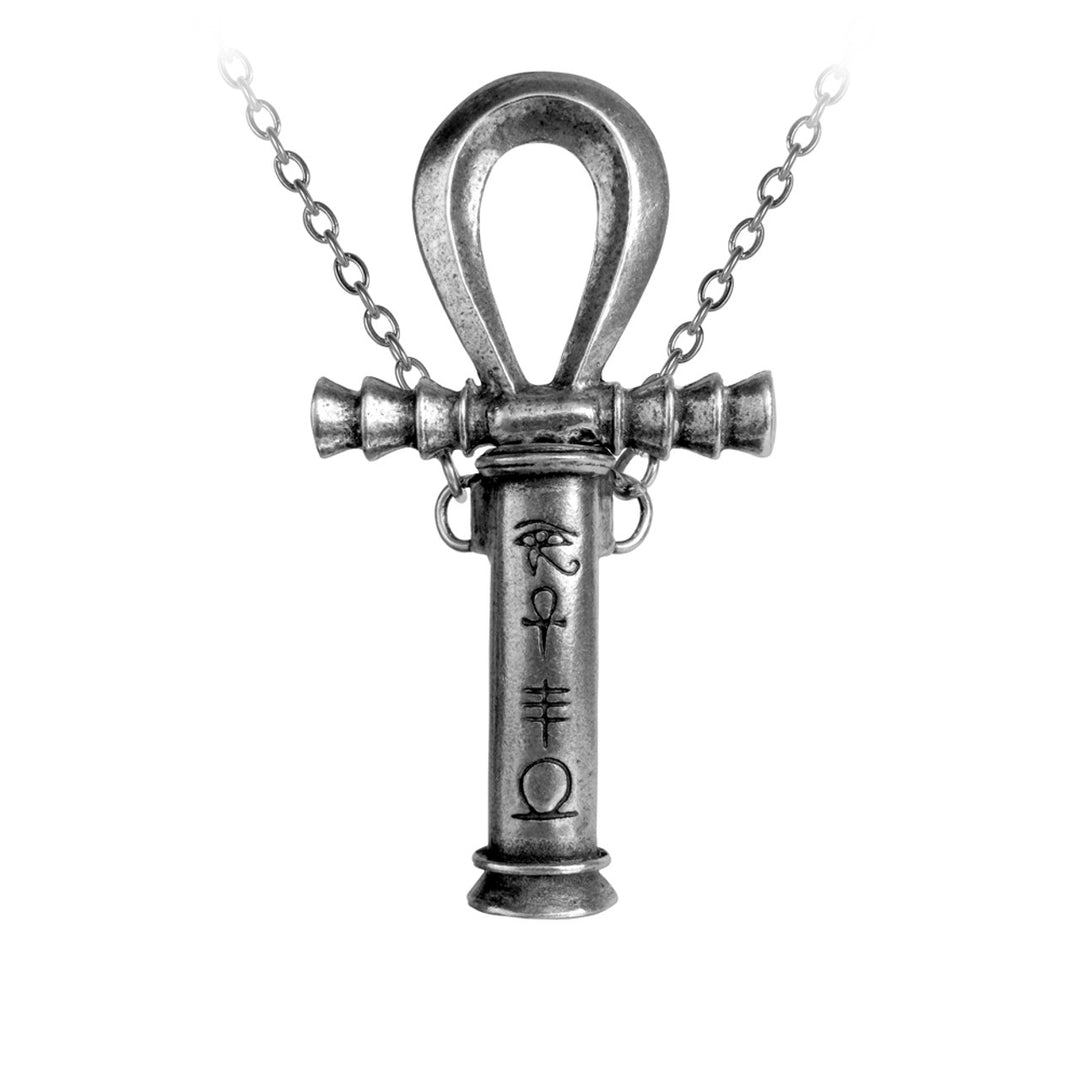 Alchemy Gothic Ankh of the Dead Necklace