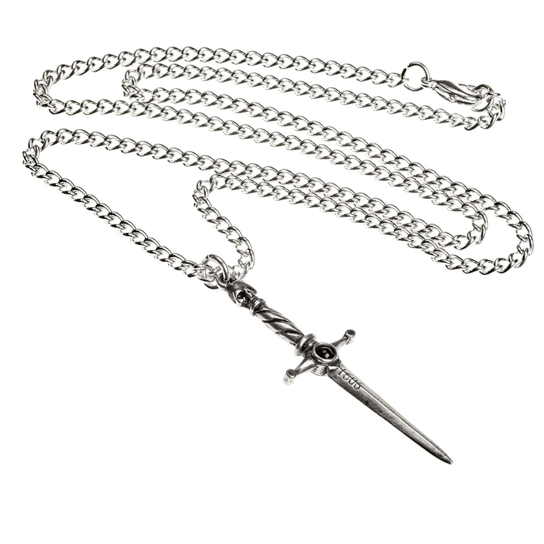 Alchemy Gothic Hand of Macbeth Dagger Pendant