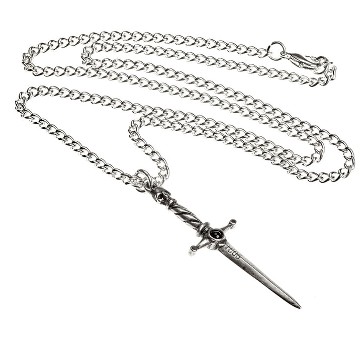 Alchemy Gothic Hand of Macbeth Dagger Pendant