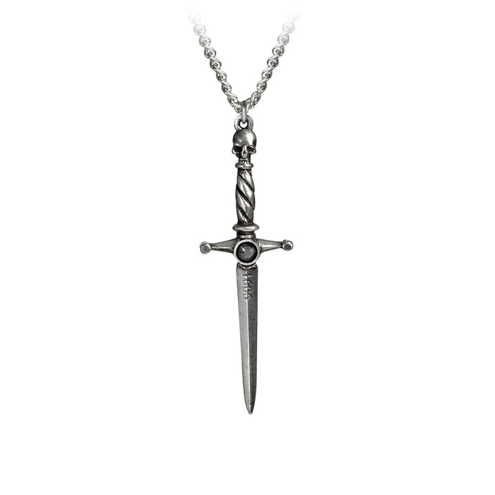 Alchemy Gothic Hand of Macbeth Dagger Pendant