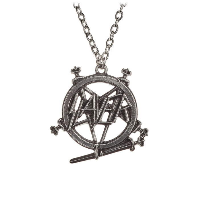 Alchemy Rocks Slayer Pentagram Logo Pendant
