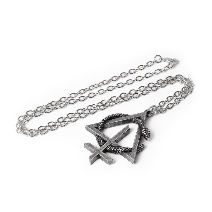 Alchemy Rocks Behemoth Opvs Contra Natvram Snake Symbol Pendant