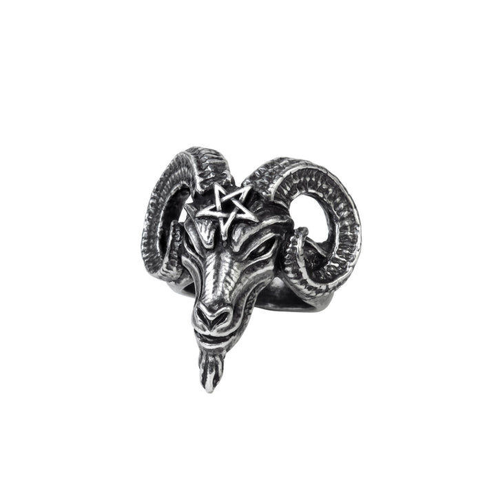 Alchemy Gothic Baphomet Ring