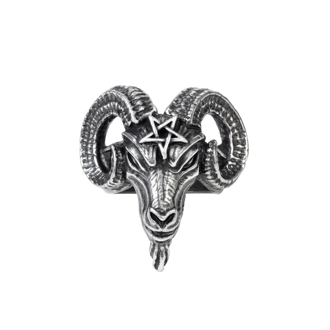 Alchemy Gothic Baphomet Ring