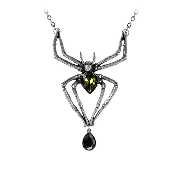 Alchemy Gothic Emerald Venom Necklace