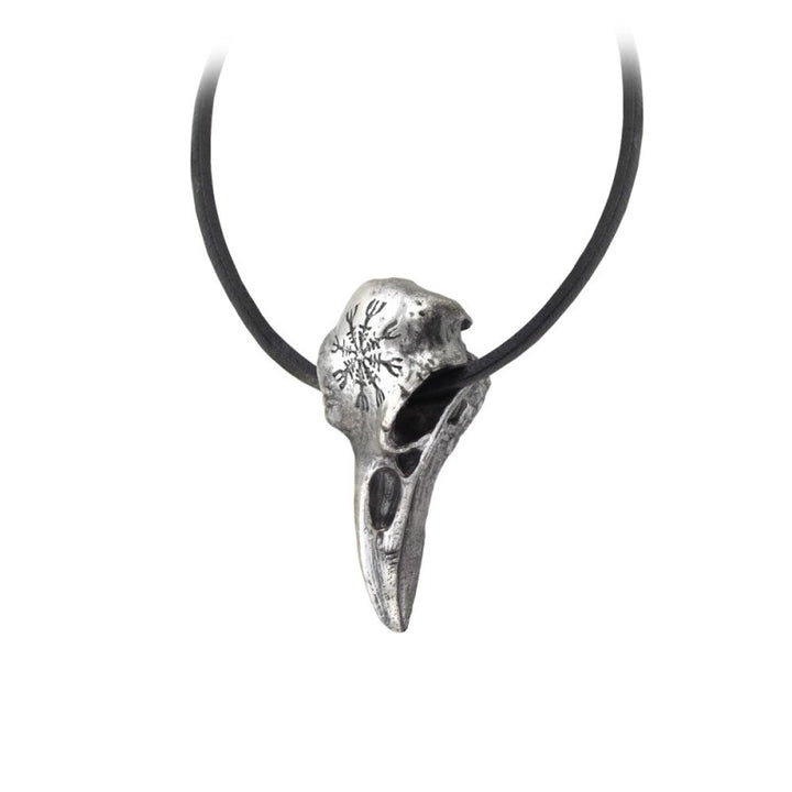Alchemy Gothic Helm Of Awe Ravenskull Pendant