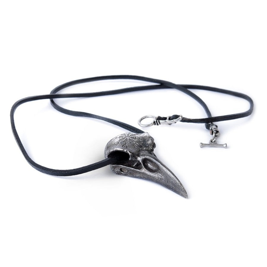 Alchemy Gothic Helm Of Awe Ravenskull Pendant